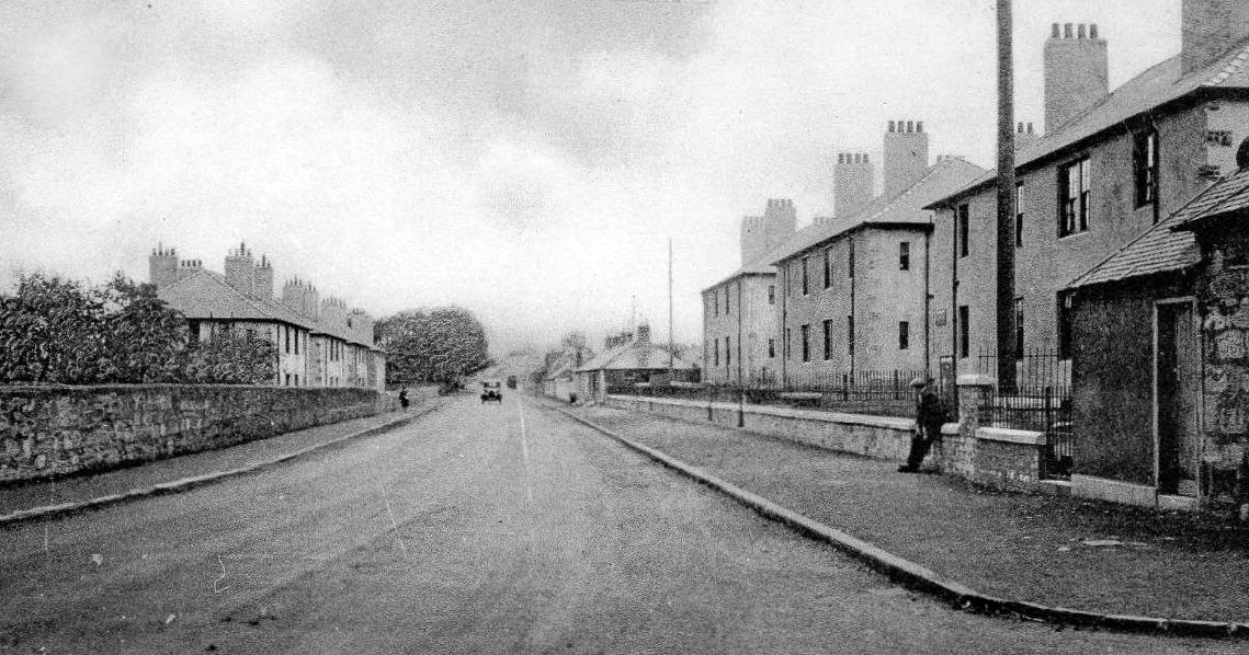 Tour Scotland Old Photograph Ayr Road Whitletts Scotland
