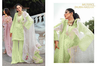 Zaura Hassan Mushq Pakistani Suits catalog