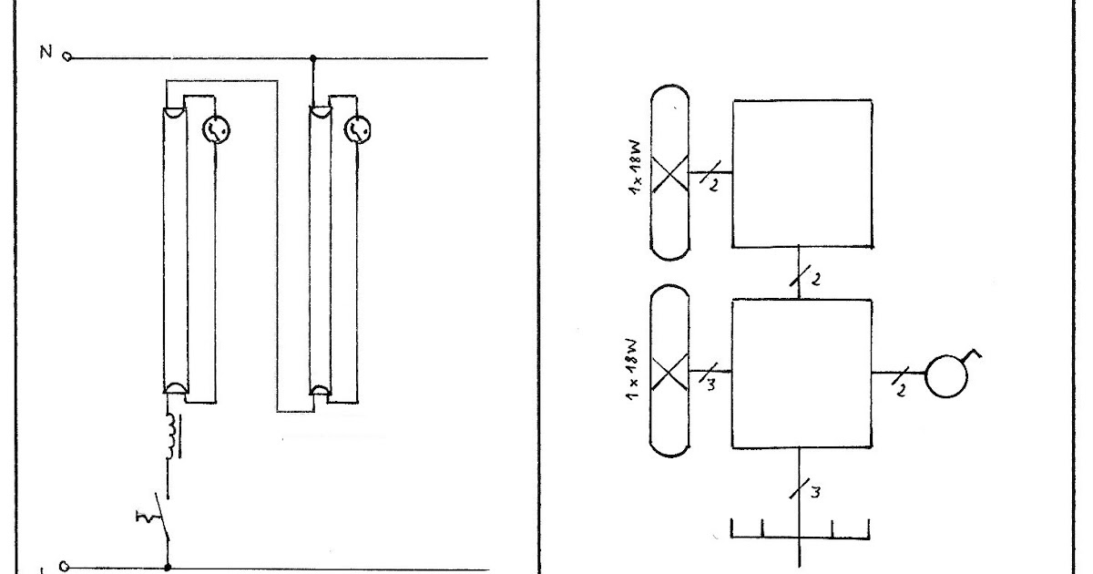 Práctica 22 Tubos fluorescentes en serie Electroalmerienses