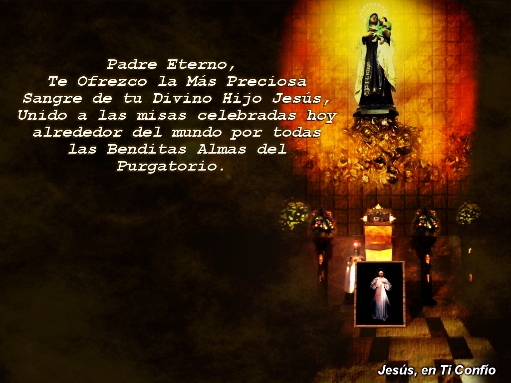 3 Hail Marys imagenen con oracion para las almas del purgatorio 3 Hail Marys imagenen con oracion para las almas del purgatorio