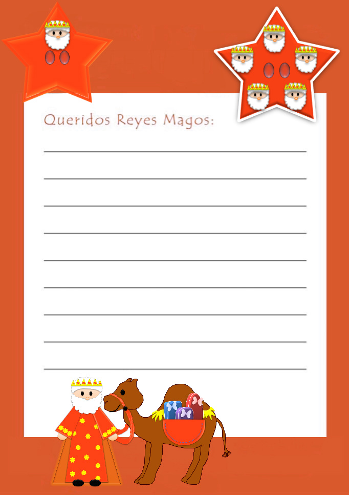 English Teacher Resources: Cartas a los Reyes Magos