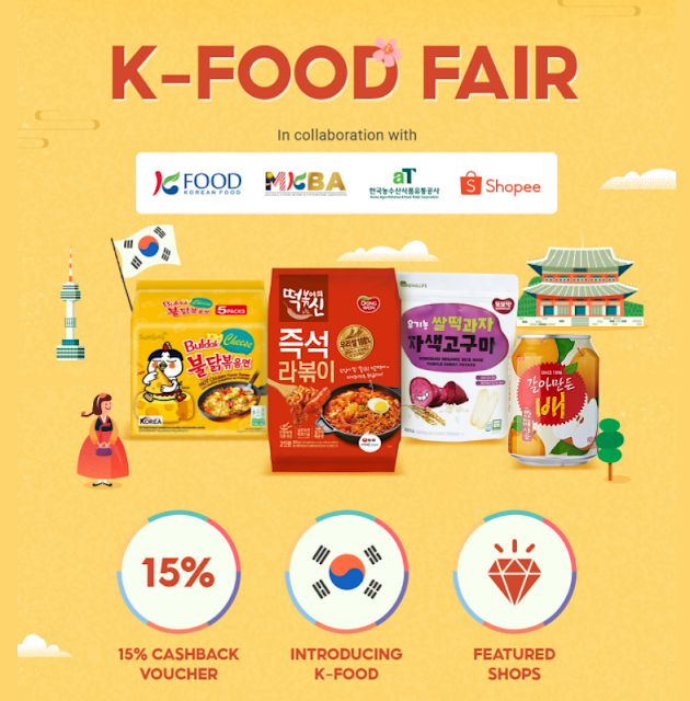 KFood Fair With Shopee ! thesuraya