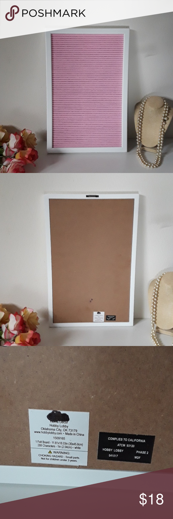 Hobby Lobby Letter Board Thankyou Letter