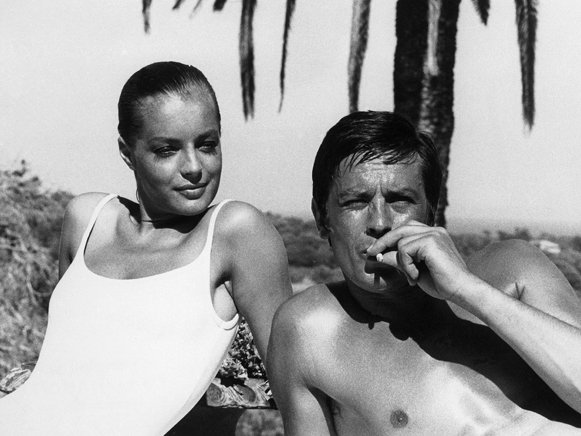 Resultado de imagen de alain delon y romy schneider