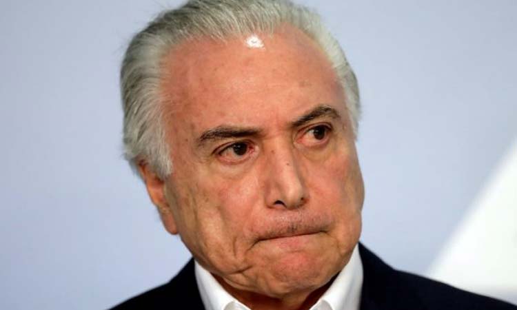 Temer está "indignado e abalado" com indiciamento pela PF