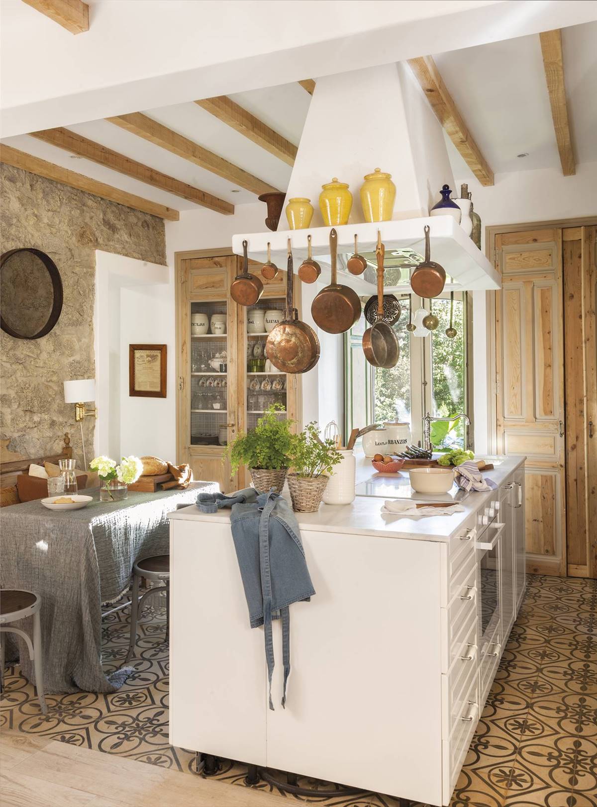 A rustic-chic Spanish house by interior designer Pablo González