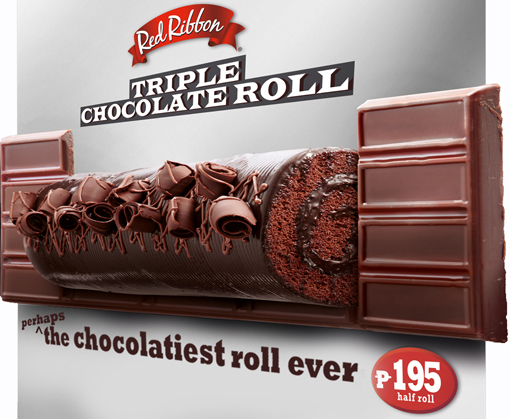 little Triple Chocolate Roll