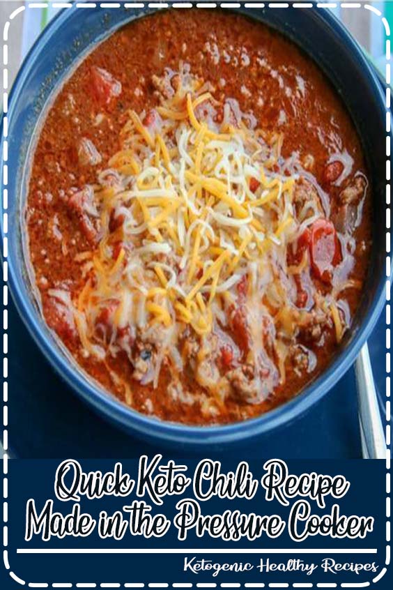 Quick Keto Chili Recipe Made in the Pressure Cooker Hungry But Not Angry