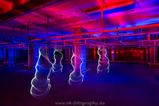 Lightpainting Lichtkunstfotografie Light Art Performance Photography