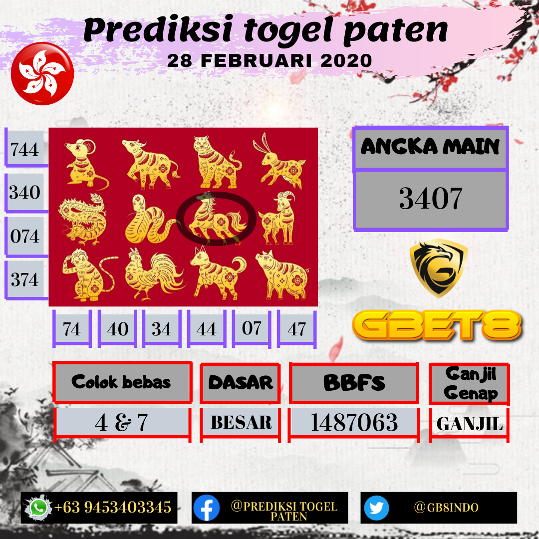 Prediksi Togel Paus Prediksi Hongkong 28 Februari 2020 Prediksi Togel Paus Prediksi Hongkong 28 Februari 2020