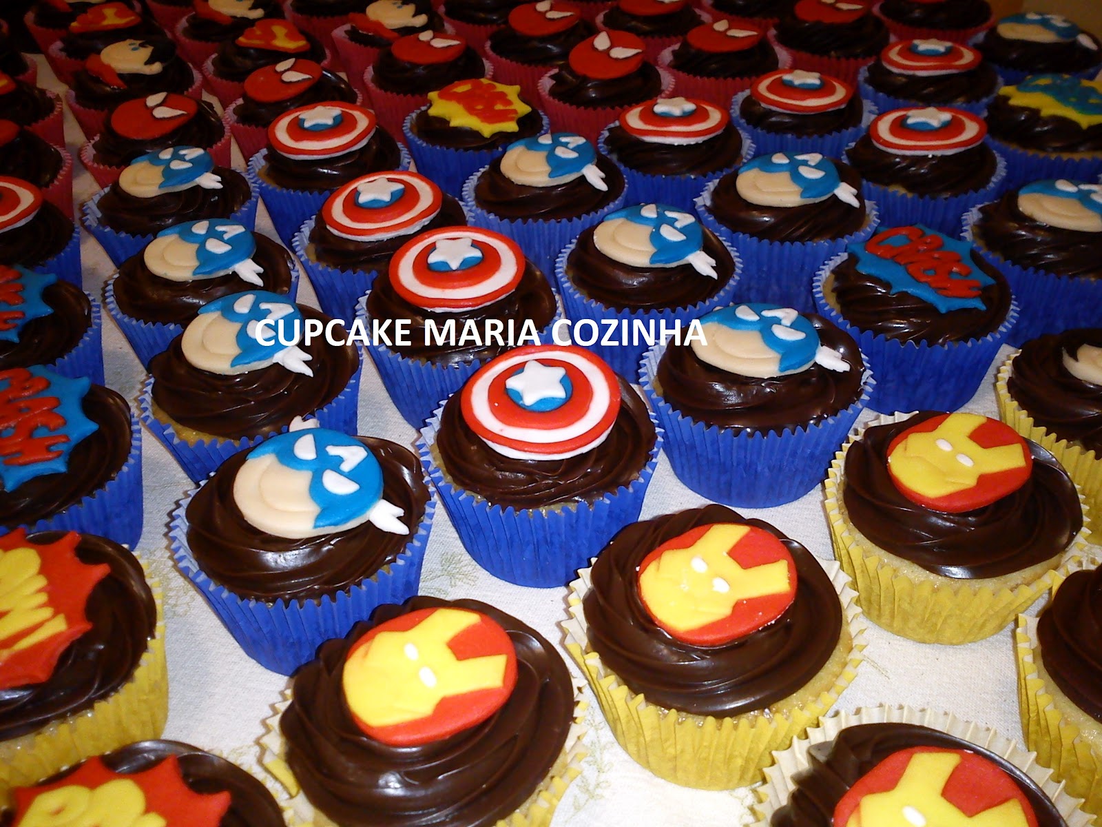 CUPCAKE Cupcakes Super Herois
