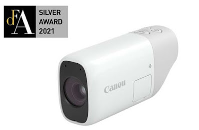 Canon's PowerShot ZOOM wins Silver Award at DFA Design for Asia Awards 2021