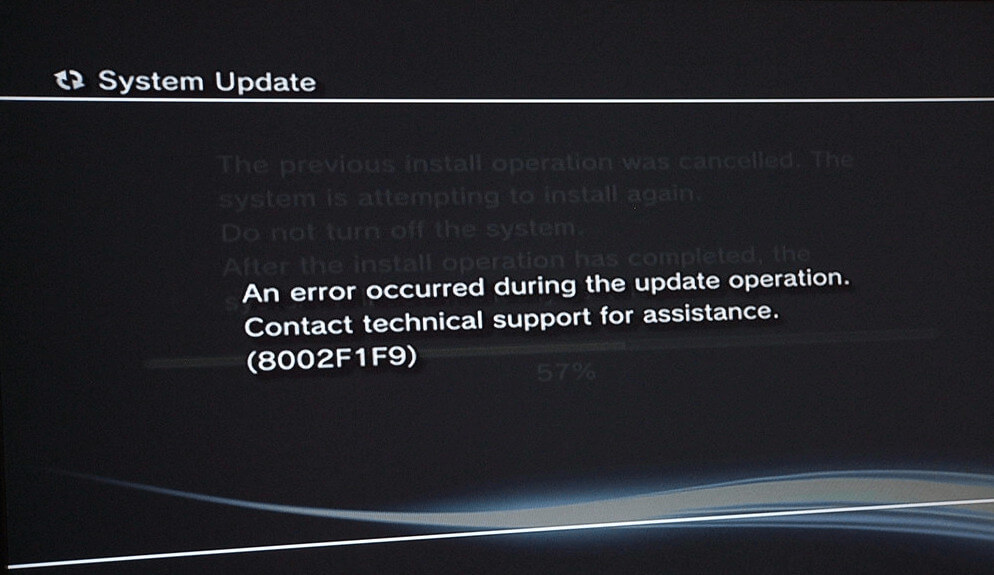 Mac os error. An update error occurred. An update error occurred. Ошибка 8002f1f9,. "недопустимое имя объекта "личный".
