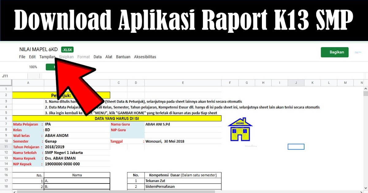 Aplikasi Raport SMP Revisi 2021 Semester 1 dan 2 Terbaru Aplikasi Raport SMP Revisi 2021 Semester 1 dan 2 Terbaru