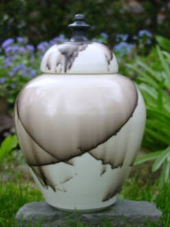 Horsehair Pottery - Sueadler Pottery - Vase