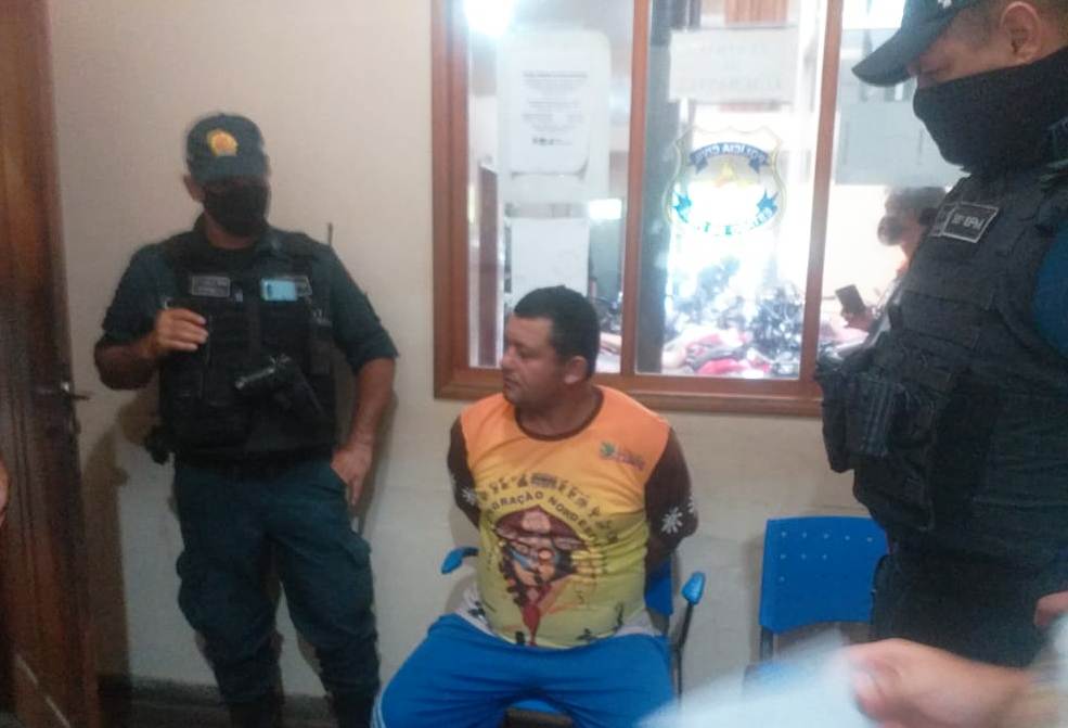 Preso em Santarém homem na lista do banco nacional de procurados; crime hediondo