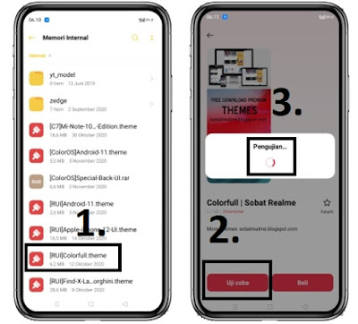 Menerapkan Theme OPPO / Realme