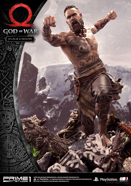 الكشف عن مجسم شخصية Baldur من لعبة God of War بسعر الذهب 