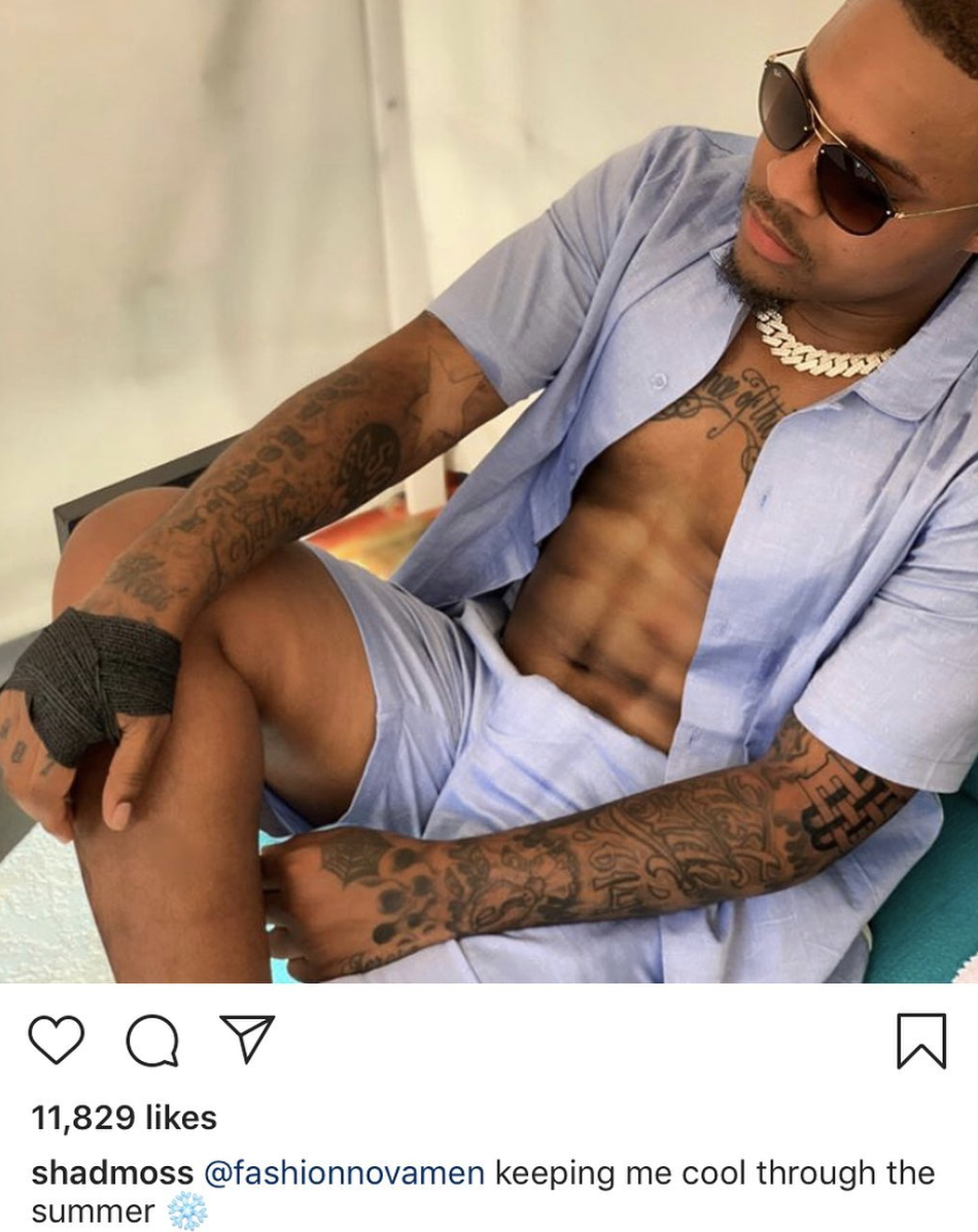 Bow Wow Caught Faking Abs for the Gram.