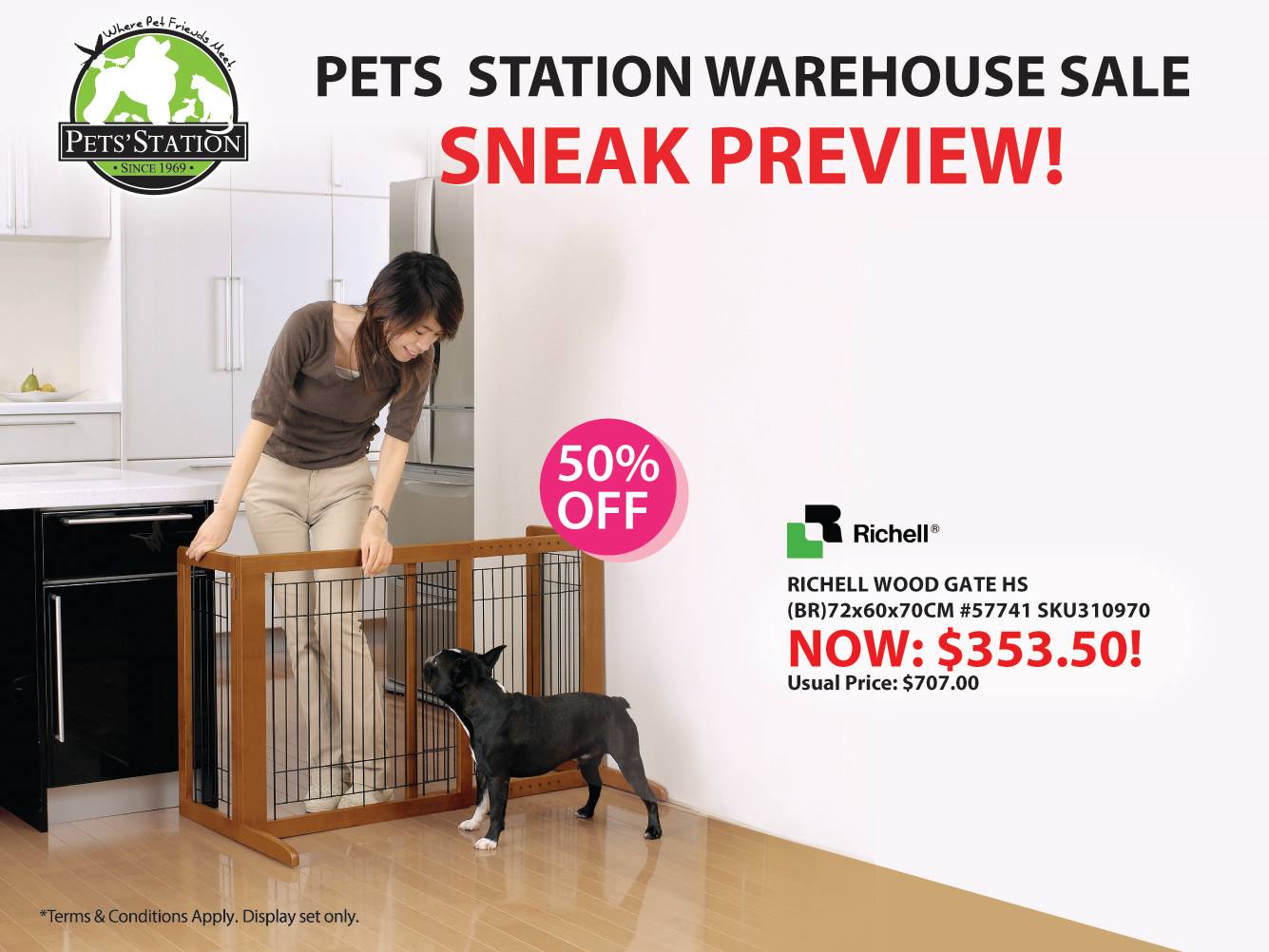 SG warehouse sales and events PETS STATION Warehouse Sale Sneek Previews 3 to 5 June 2016