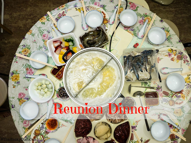 Reunion Dinner : A Time for reflection