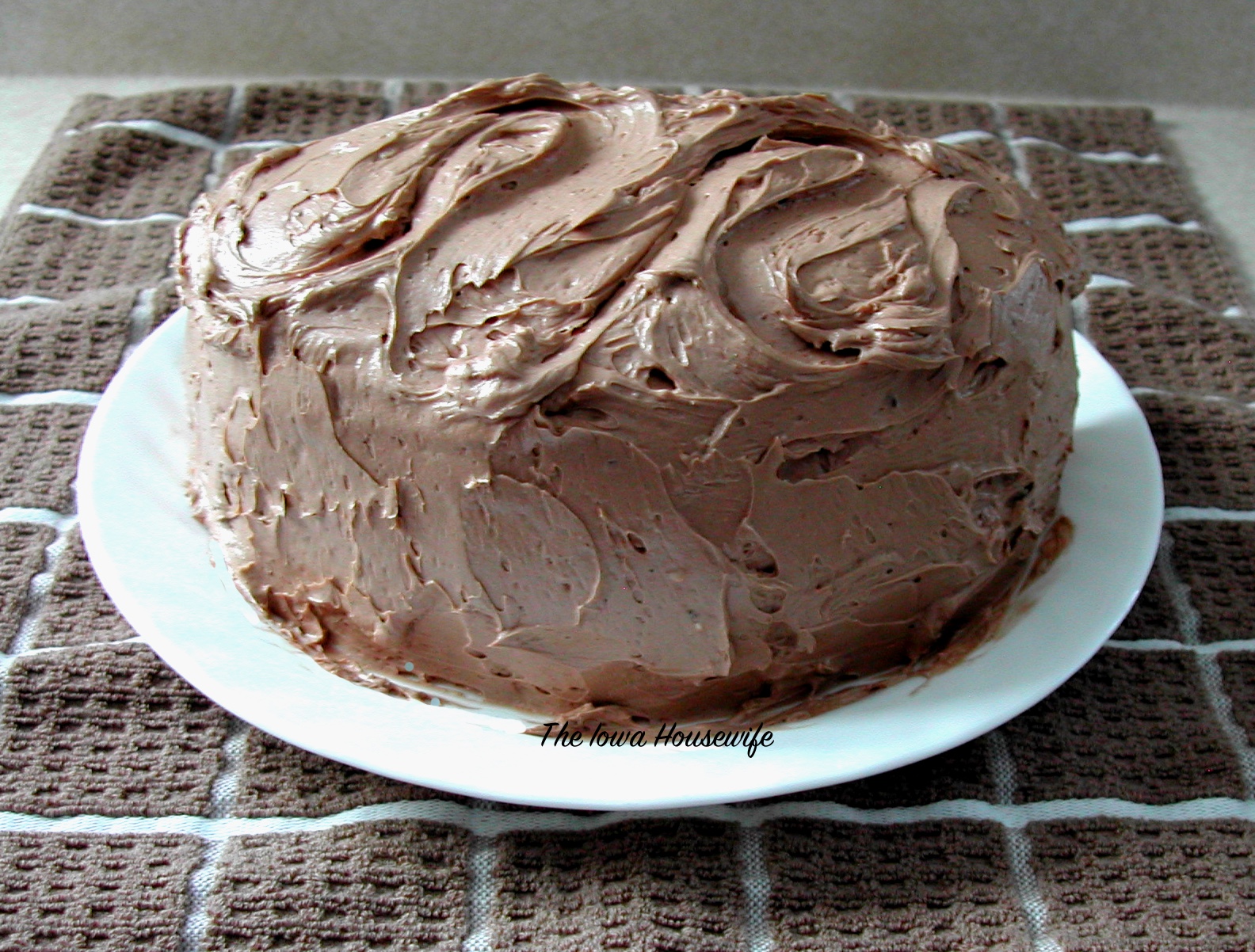 The Iowa Housewife Cooking with Chocolate Squares...Chocolate