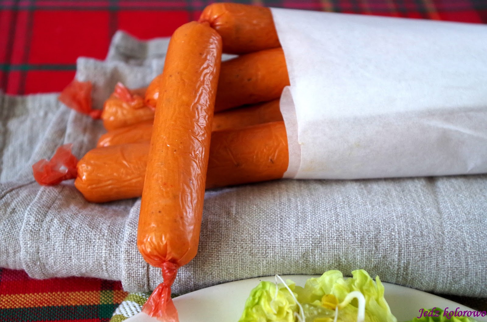 Jedz kolorowo najlepsze przepisy kulinarne dla wymagających Kiełbaski