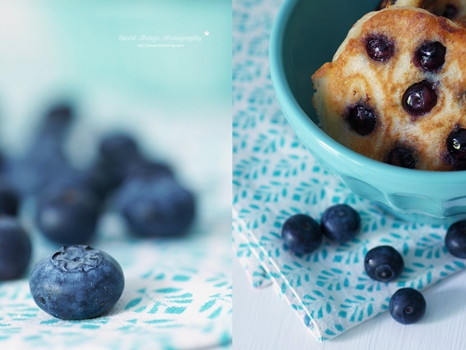 Mini Pfannkuchen mit Blaubeeren und Ricotta Rezept