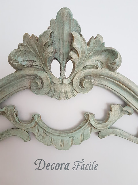 patina con Decora Facile Caraibi e Decora Anticante Moro e Oro