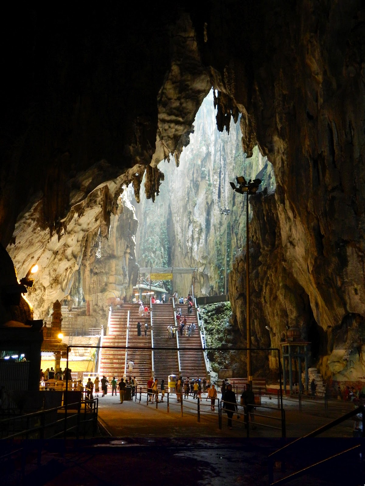 Andrea Spiritual day at Batu Caves Selangor, Malaysia
