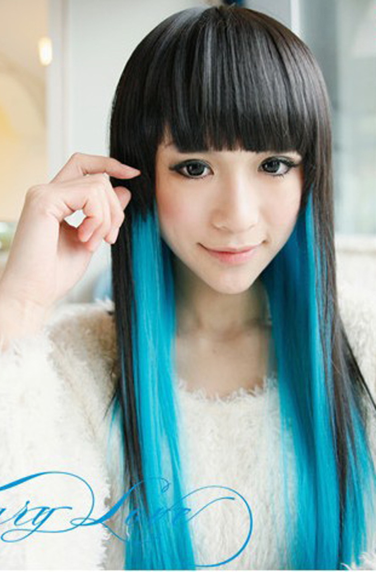 New Hairstyle Hairpunk Fashions Harajuku Asian Girls Long Hairstyle