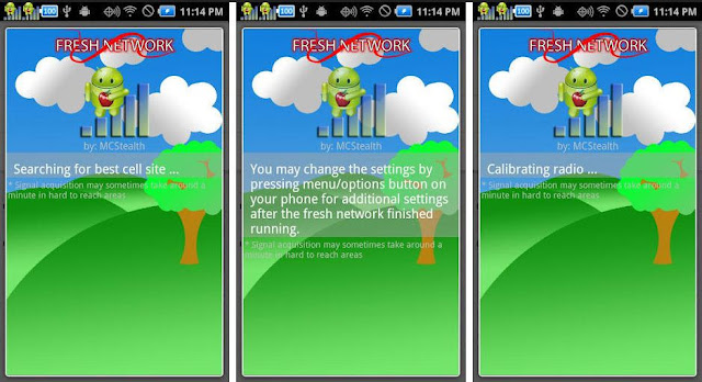 Aplikasi penguat sinyal android - fresh network booster Aplikasi penguat sinyal android - fresh network booster