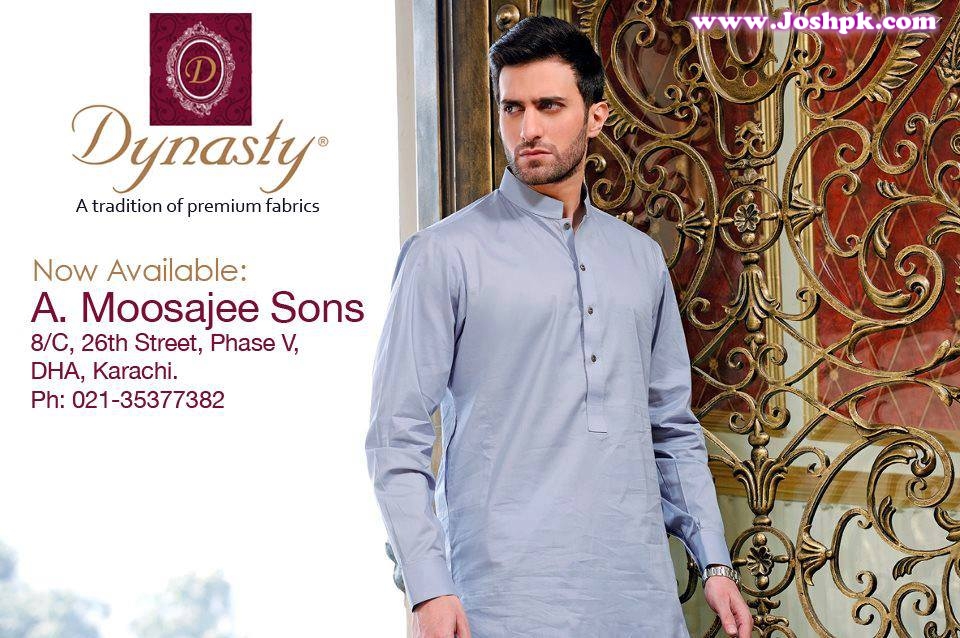 Joshpk: Dynasty Latest Fabrics Mens wear Summer Collection 2013