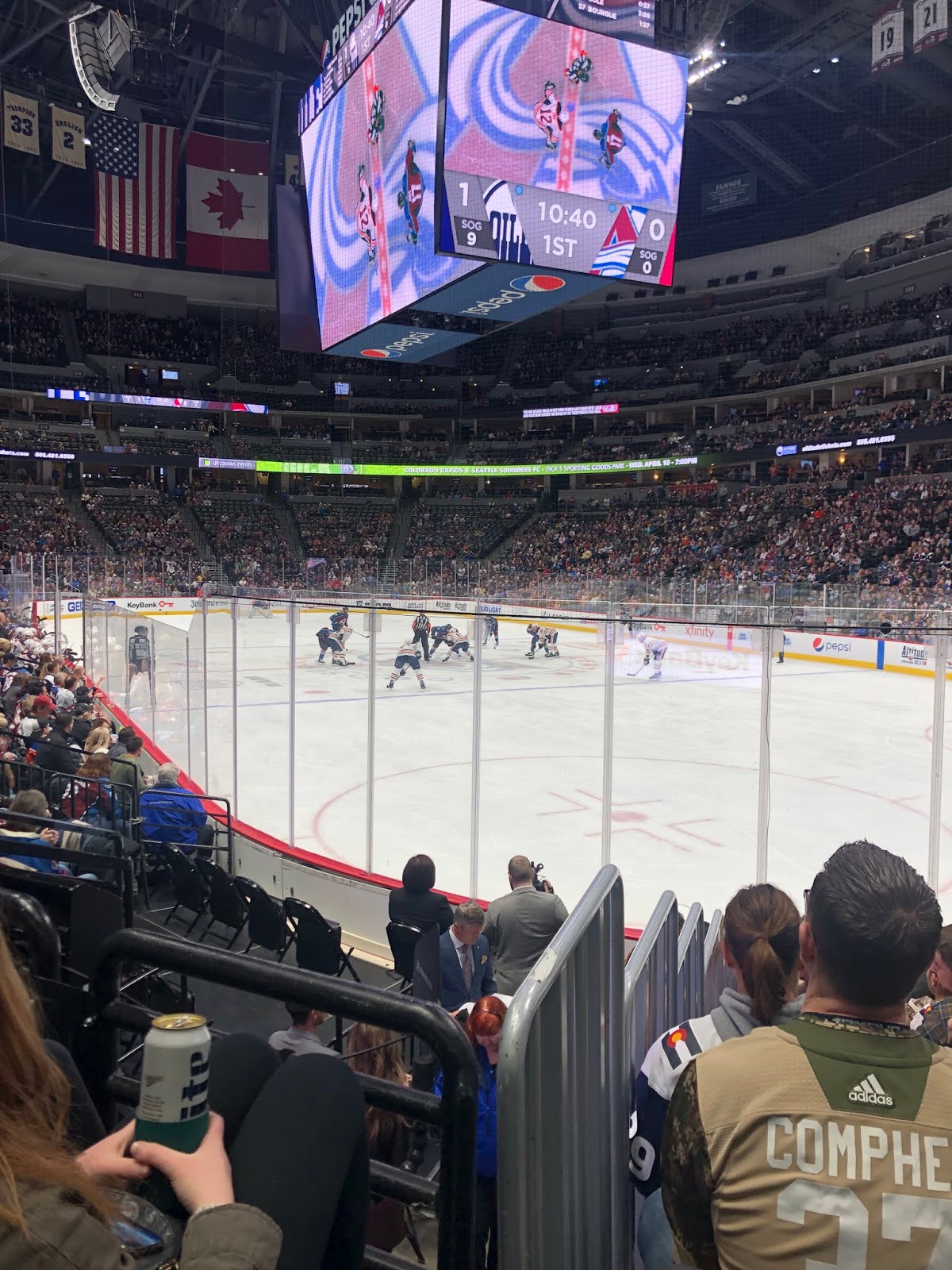 A New Day Friends and First Hockey Games