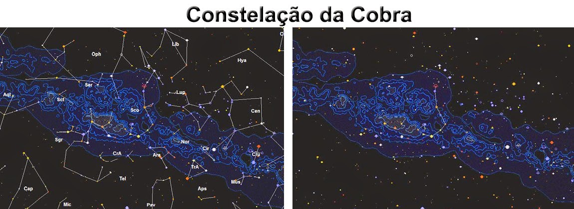 constelação da cobra