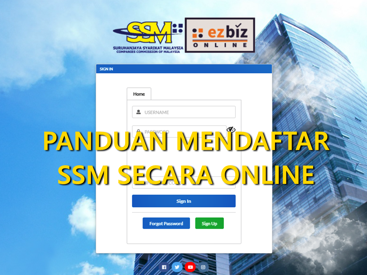 Cara Daftar SSM Online (Pendaftaran Perniagaan)