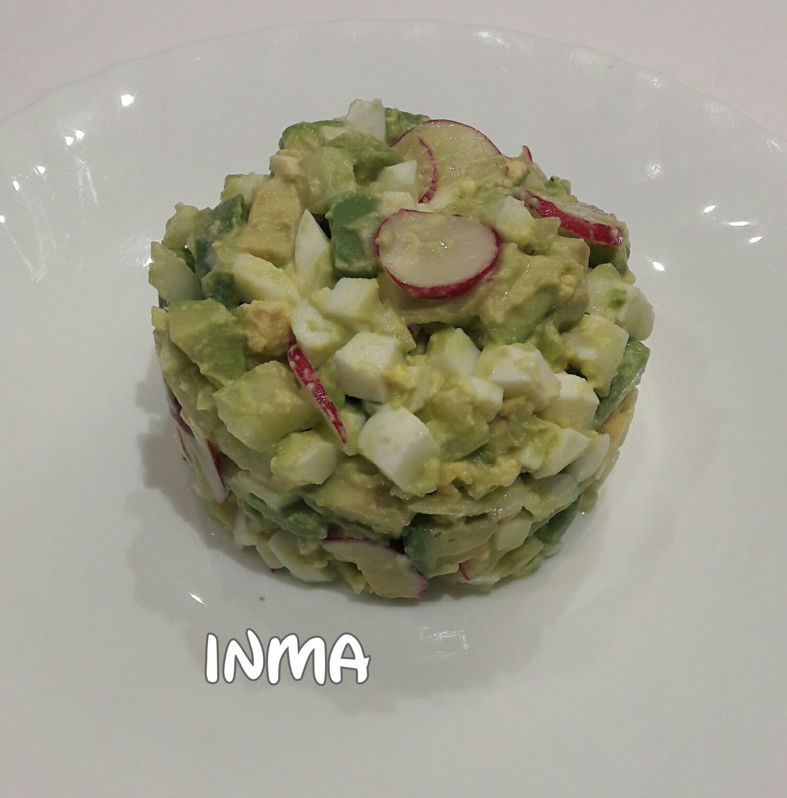 La cocina de Inma Ensalada de aguacate y huevo