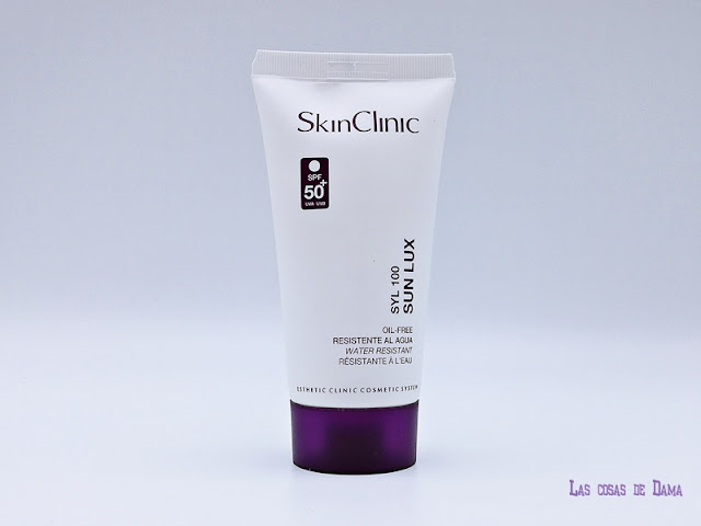 SYL 100 Sun Lux SPF50+  SkinClinic proteccion solar sunprotect deportes agua sol belleza beauty dermocosmetica