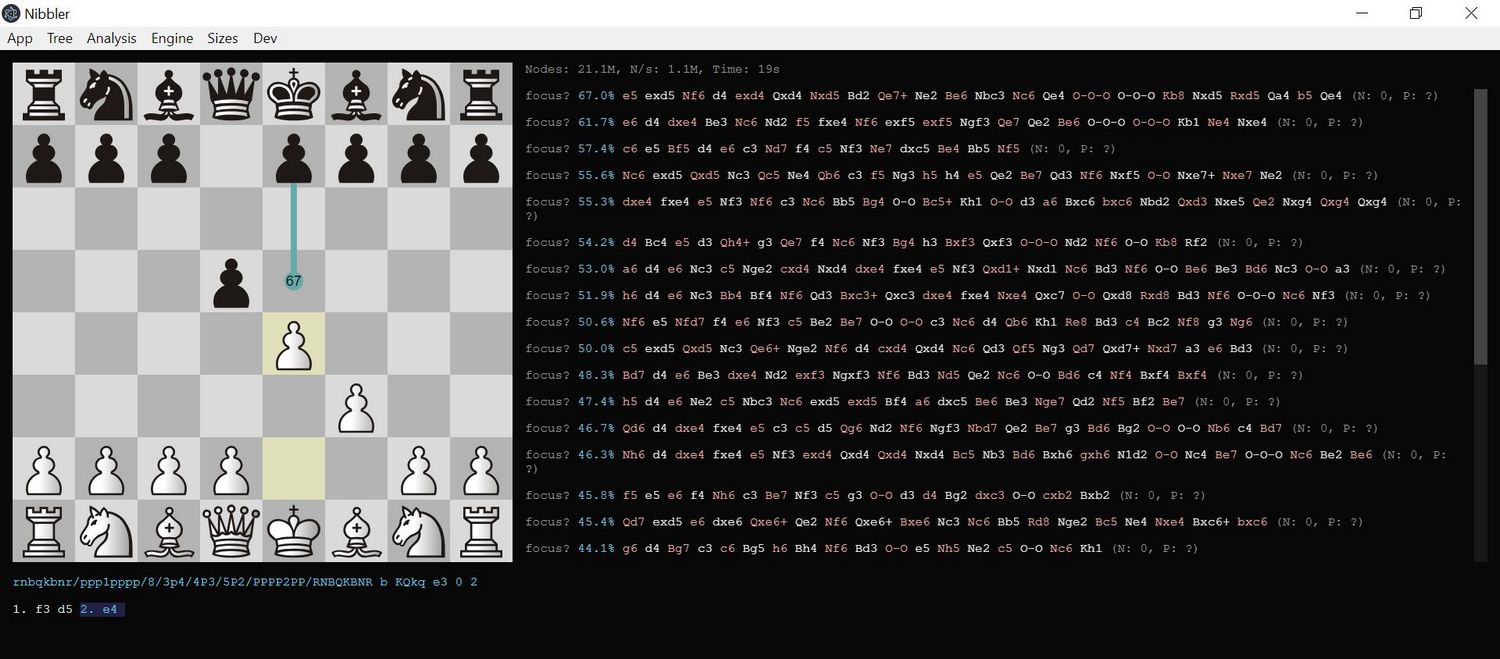 Chess engine: Cadie 1.5