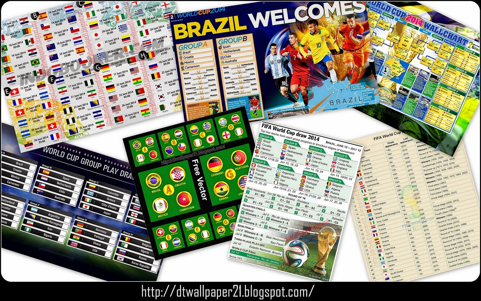 Desktop Wallpaper || Background Screensavers: Fifa World Cup 2014
