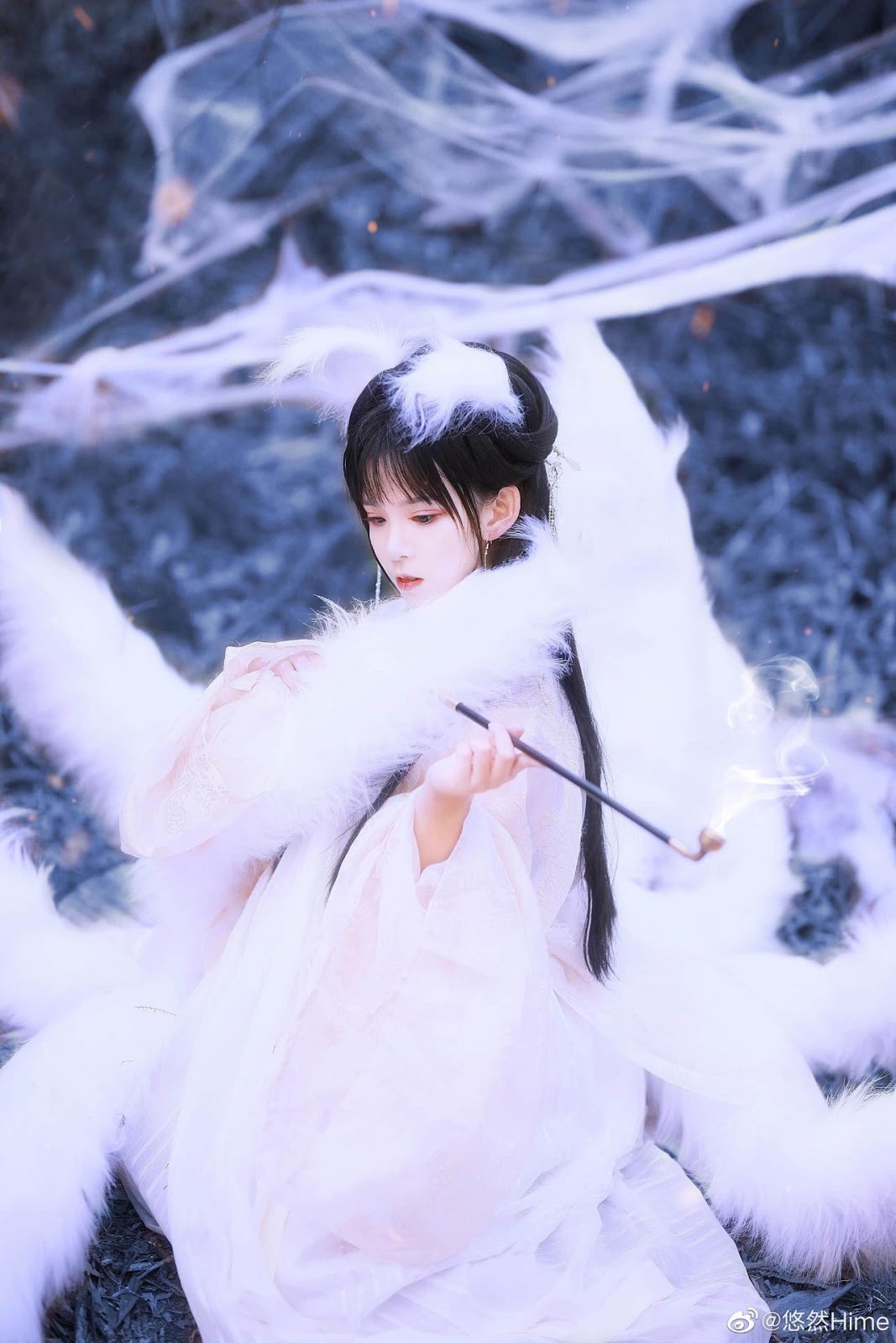 Image-Chinese-beautiful-girl-Cosplay-Nine-tailed-fox-TruePic.net