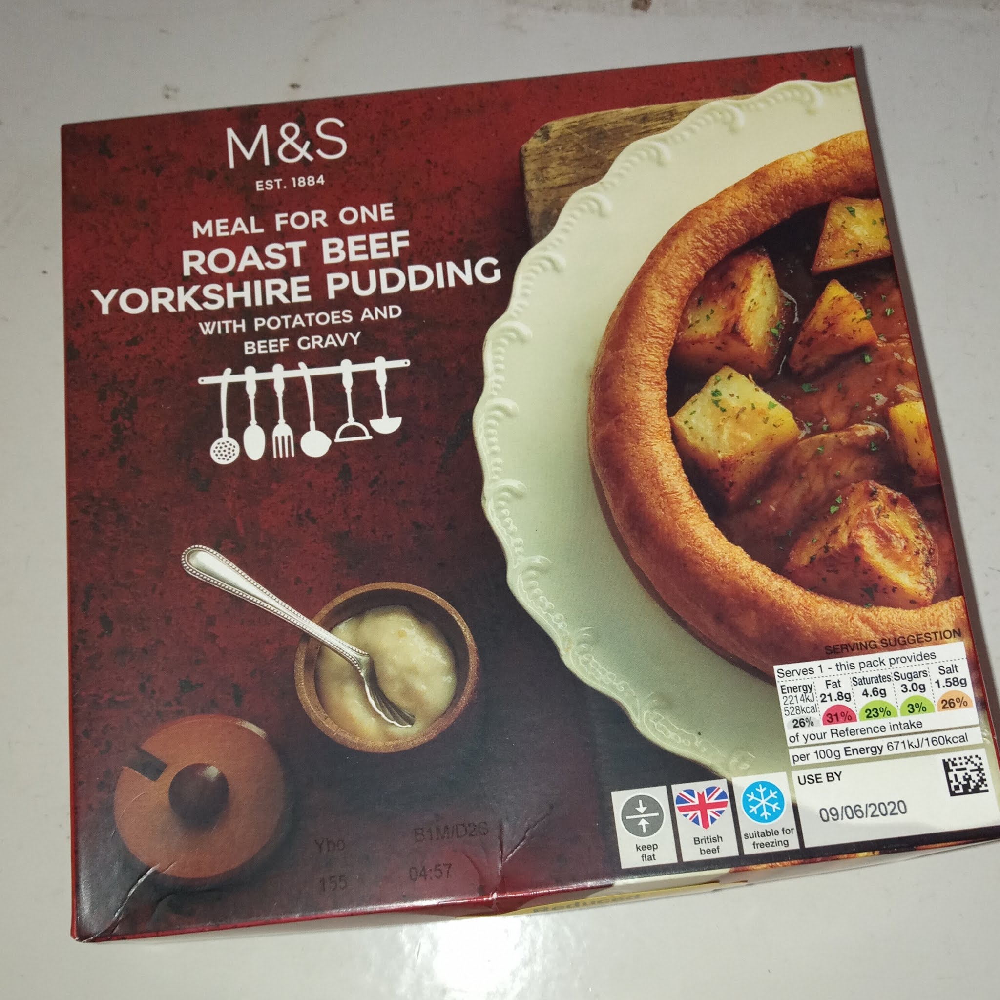 Supersupergirl's Food Reviews M&S Marks and Spencers meal for one