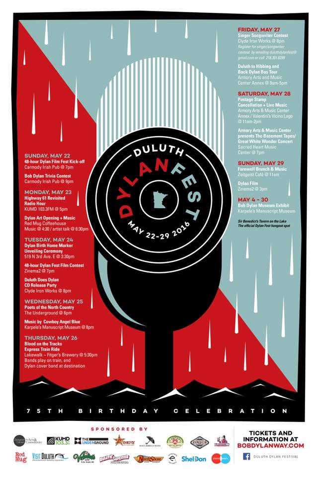 Ennyman's Territory Official Dylan Fest Poster and Schedule Now Published