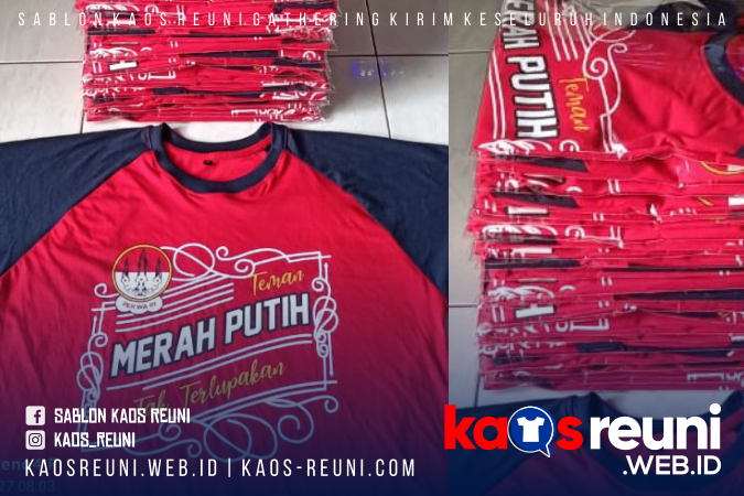 Sablon Kaos Reuni Gathering