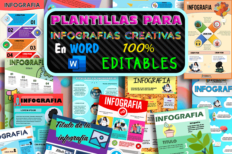 Descargar plantillas para infografías en Word gratis NUEVAS◁