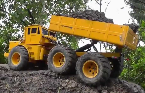 Dump Truck Rc-mainan remote kontrol