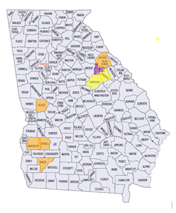 Retiring Guy's Digest Population loss in Randolph County/Cuthbert