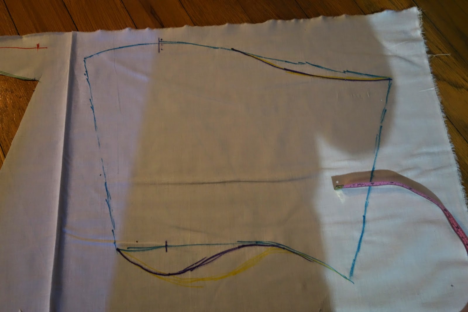 Isabella's Project Diary: Drafting a sleeve