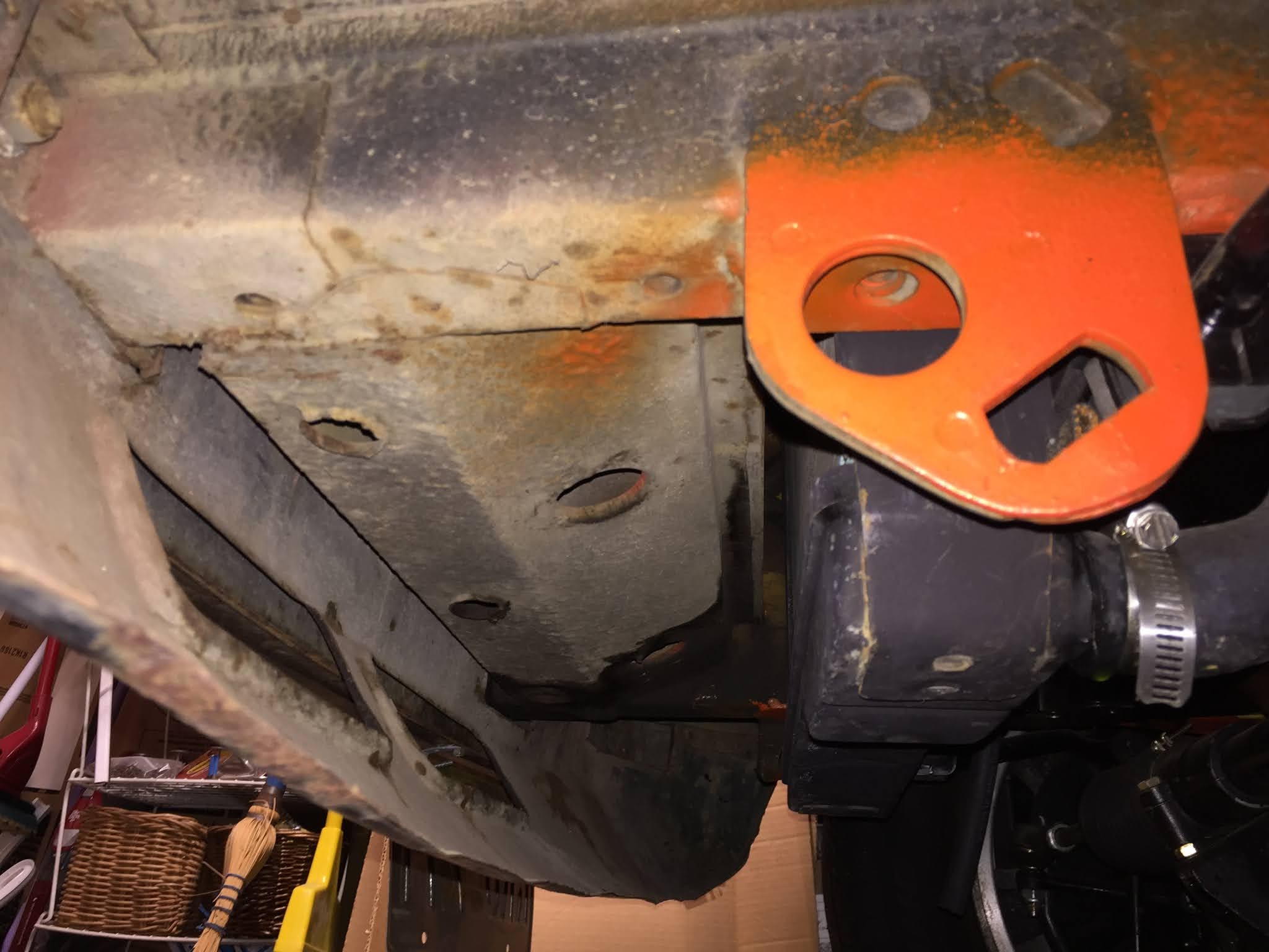 View from a Bus MGB Air Dam