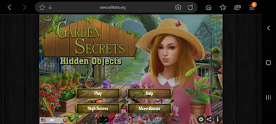 Garden secrets hidden objects game, solitaire, game online